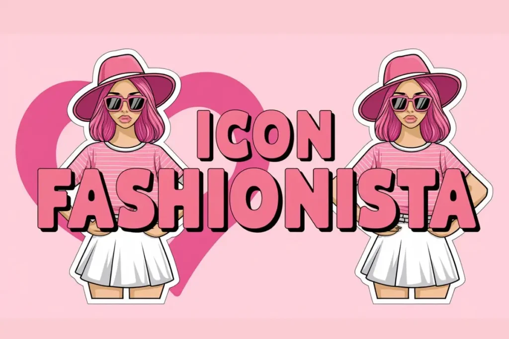icon fashionista stickers
